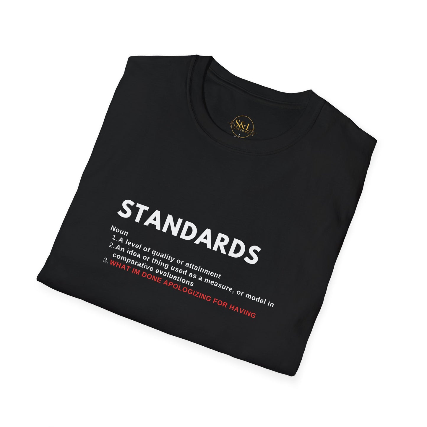 Minimalist Statement T-Shirt, Softstyle Tee, Casual Wear, Unisex Shirt, Gift for Friends, Everyday Comfort
