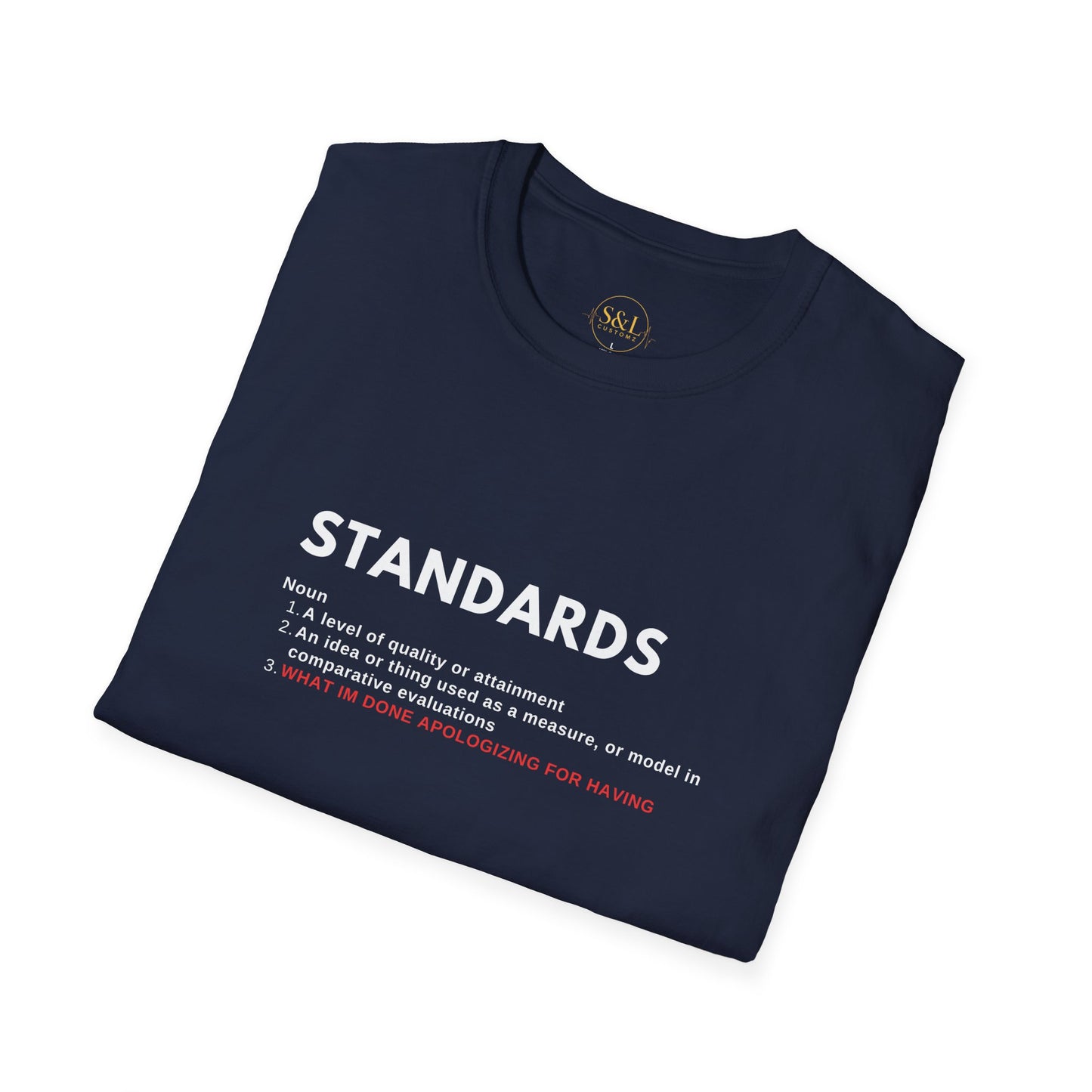 Minimalist Statement T-Shirt, Softstyle Tee, Casual Wear, Unisex Shirt, Gift for Friends, Everyday Comfort